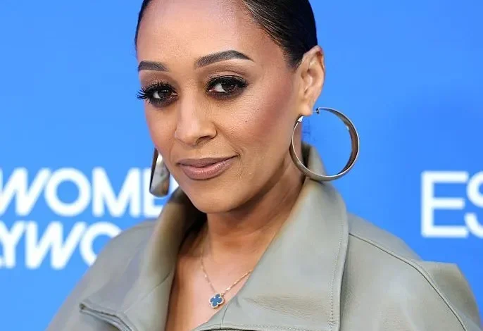 Tia Mowry Breaks The Internet With Black Lingerie Outfit