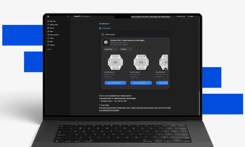 Ticketmaster partners with ChatGPT for AI-powered ticket discovery