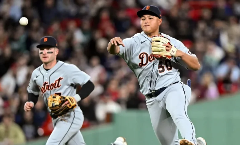 Tigers' Hao-Yu Lee makes MLB debut: Hotel nerves to Fenway Park lights
