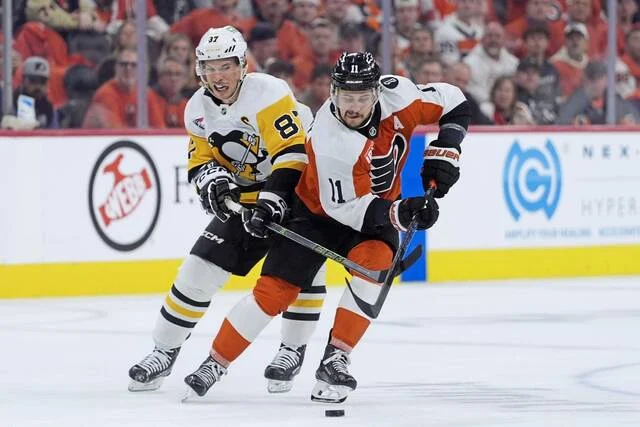 Tim Benz: Flyers are playing WWE hockey, and the Penguins just got hit with a steel chair