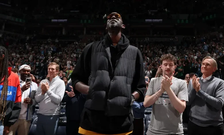 Timberwolves welcome Kevin Garnett back to Target Center