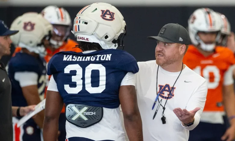 To understand Auburn football under Alex Golesh, start with two letters