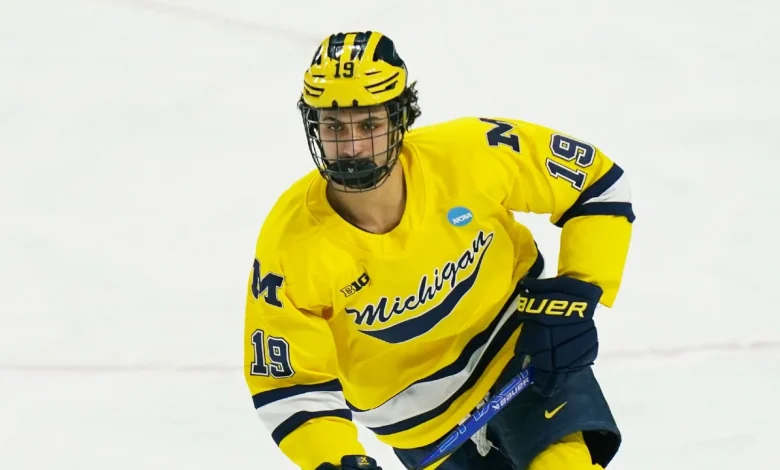 Top Canadiens prospect Michael Hage returning to Michigan