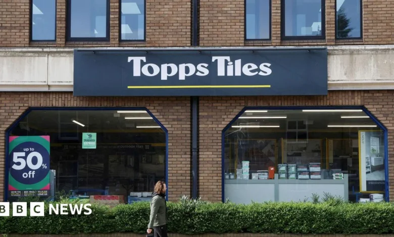 Topps Tiles to close 23 stores over rising costs