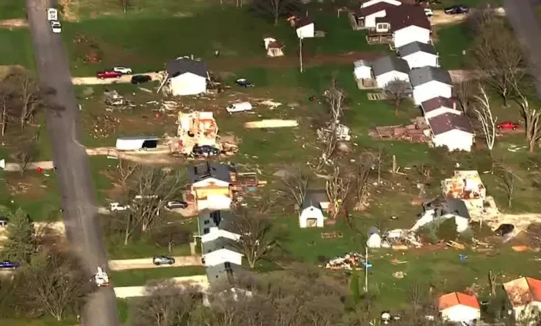 Tornado confirmed near Stewartville, recovery operations underway