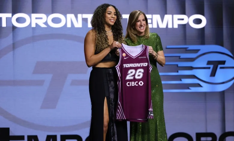 Toronto Tempo select Kiki Rice sixth overall in 2026 WNBA Draft