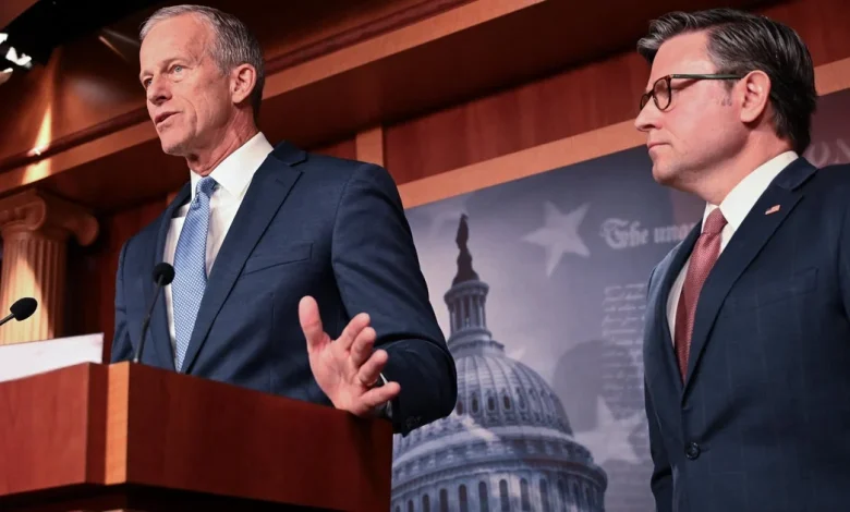 Trump, GOP leaders unveil plan to end DHS shutdown through Senate bill and reconciliation