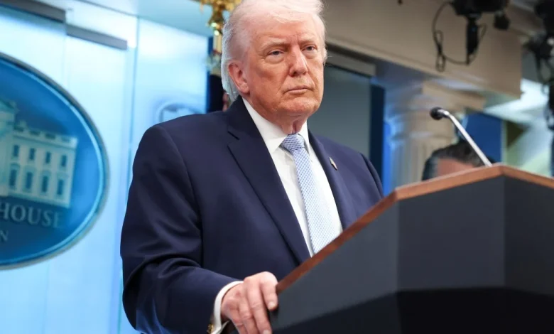 Trump Goes On Warpath Against Media In Iran Rescue Presser