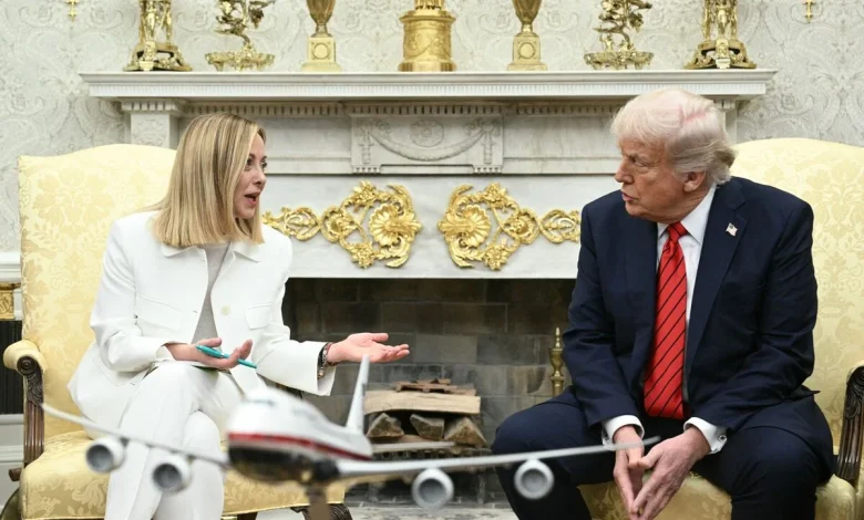 Trump Slams Meloni, Deepening Fallout From His Pope Attack