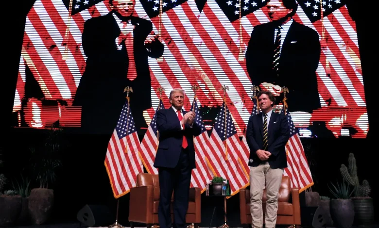 Trump and Tucker Break Up For Good as President Slams 'Low-IQ' Host