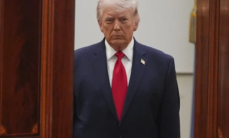 Trump calls for a major increase in defense spending alongside cuts in domestic spending : NPR