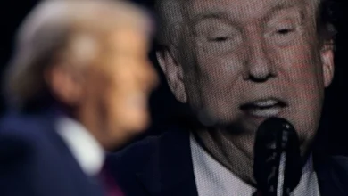 Trump came to Arizona to rally young voters. An older crowd greeted him.