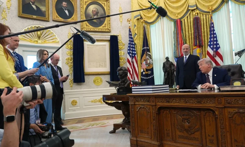 Trump plans to attend Wednesday's Supreme Court hearing : NPR