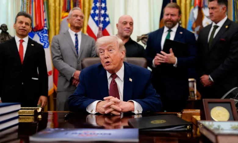 Trump signs order to hasten review of psychedelics