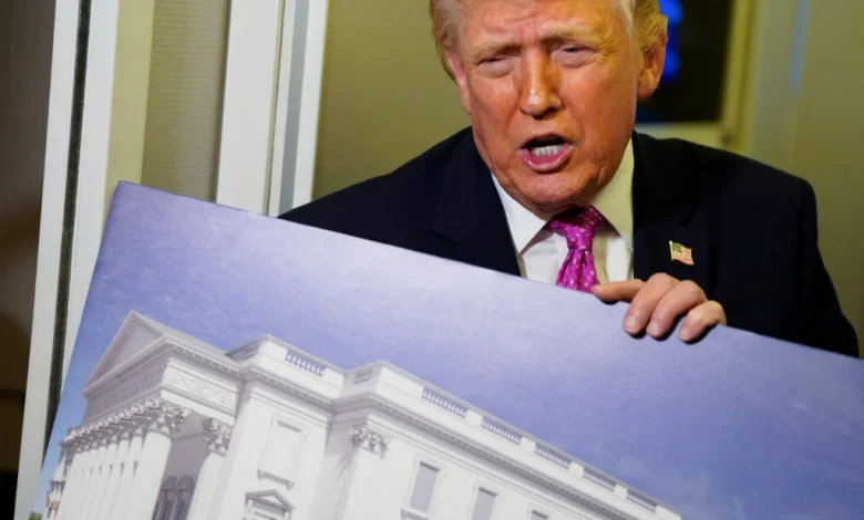 Trump's White House ballroom construction must halt unless Congress OKs it, judge orders