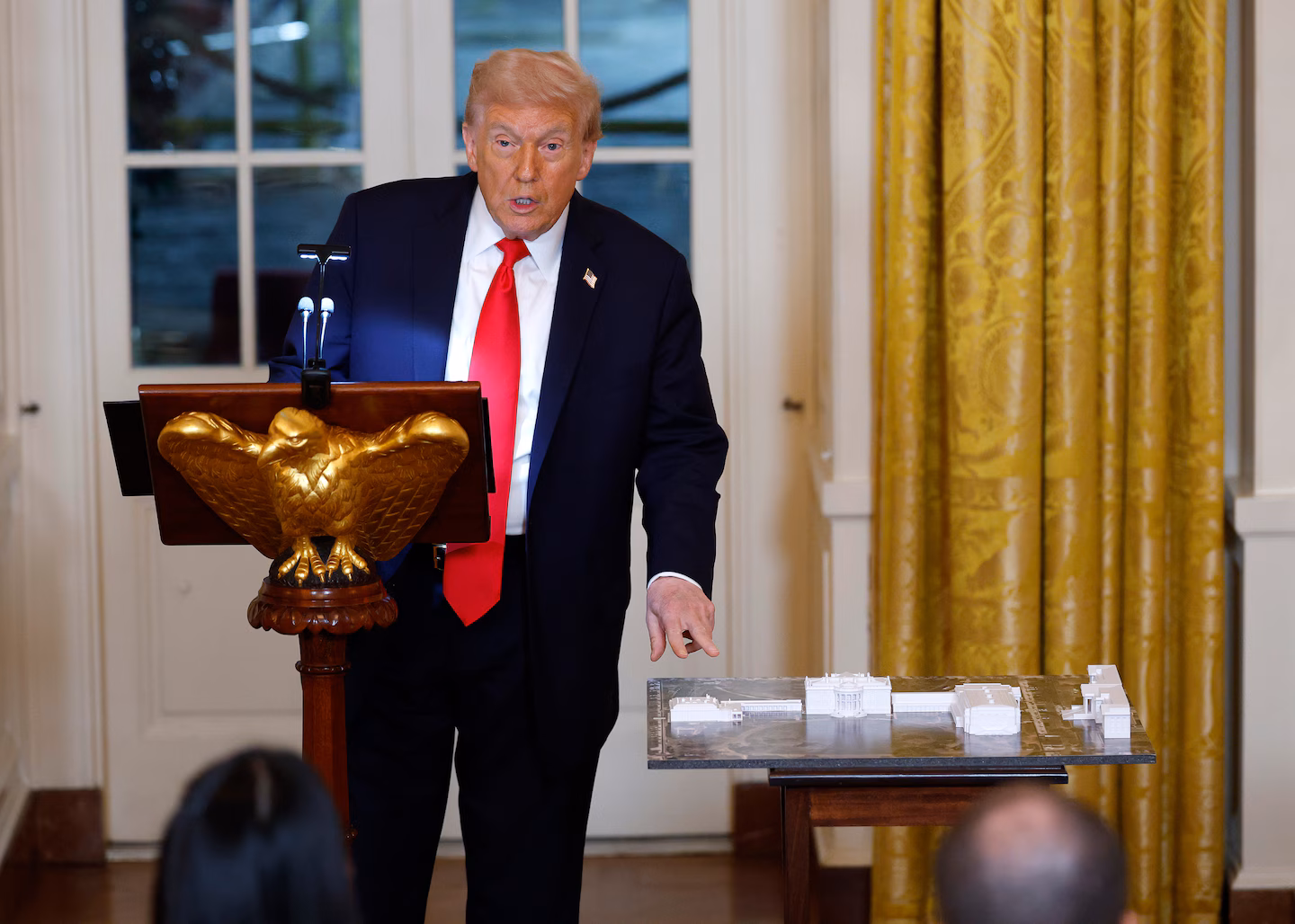 Trump’s fixation on White House ballroom is increasing, Post analysis finds