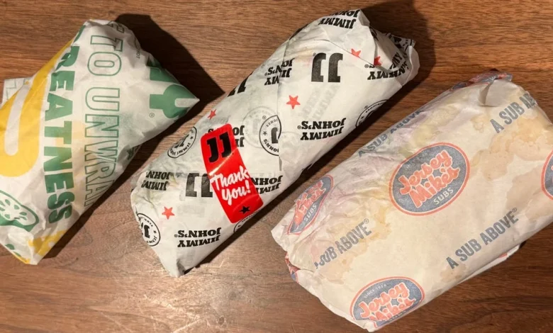 Trying Italian Sandwiches at Subway, Jimmy John's, Jersey Mike's; Best