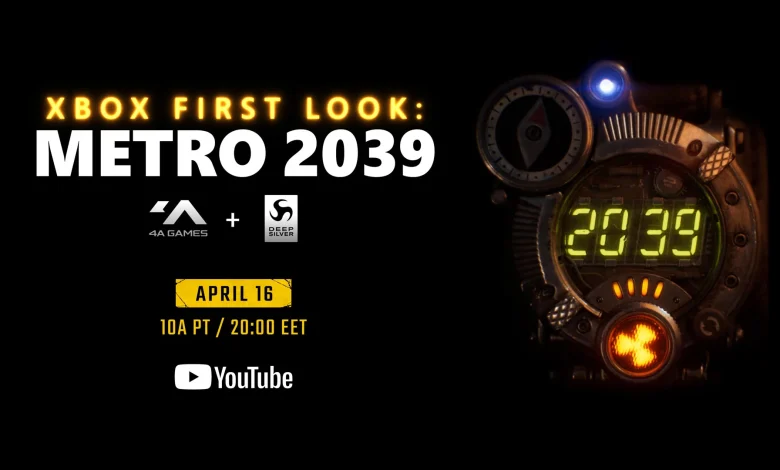 Tune in on Thursday for Xbox First Look: Metro 2039