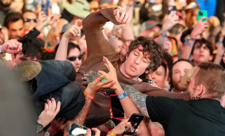 Turnstile Coachella Set: Blood Orange, Brendan Yates's Father Video