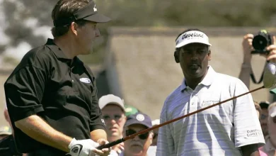 Two Masters champions had furious controntation in locker room after rules official called