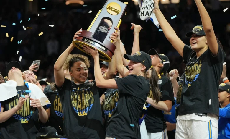 UCLA claims its 1st NCAA women's basketball title : NPR
