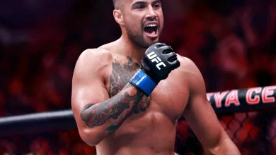 UFC 327: Ulberg wins light-heavyweight belt with knockout in front of Trump | Mixed Martial Arts News