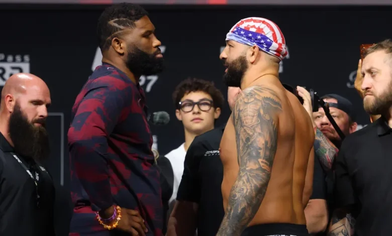 UFC 327 live blog: Curtis Blaydes vs. Josh Hokit