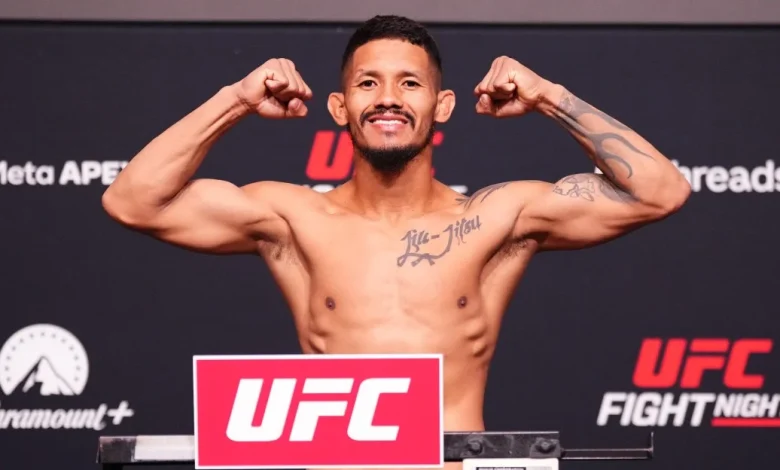 UFC Vegas 115 weigh-in results: Undefeated bantamweight misses for 3rd time