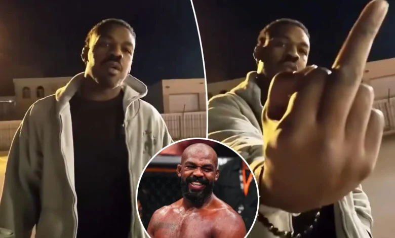 UFC legend Jon Jones in heated road rage confrontation