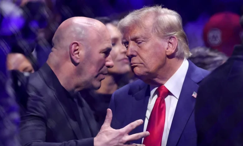 UFC's Crowd Appears to Change Its Opinion of President Trump