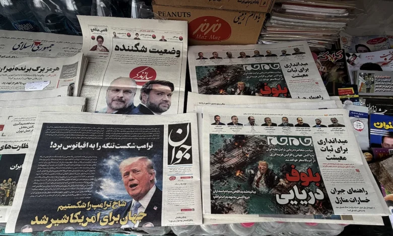 U.S. readies naval blockade as Trump demands Iran end nuclear program