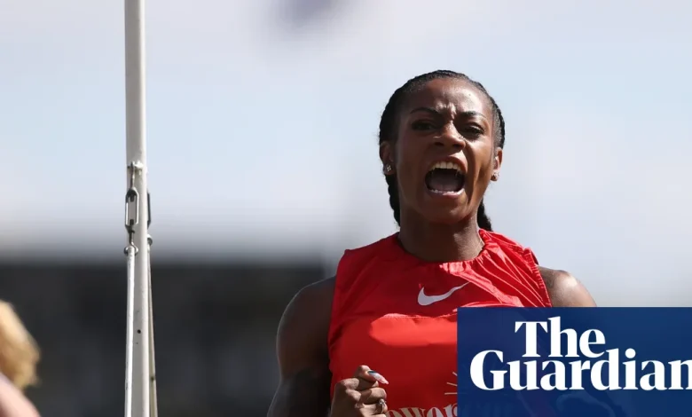 US sprint star Sha’Carri Richardson wins 2026 Stawell Gift off scratch in thrilling finish