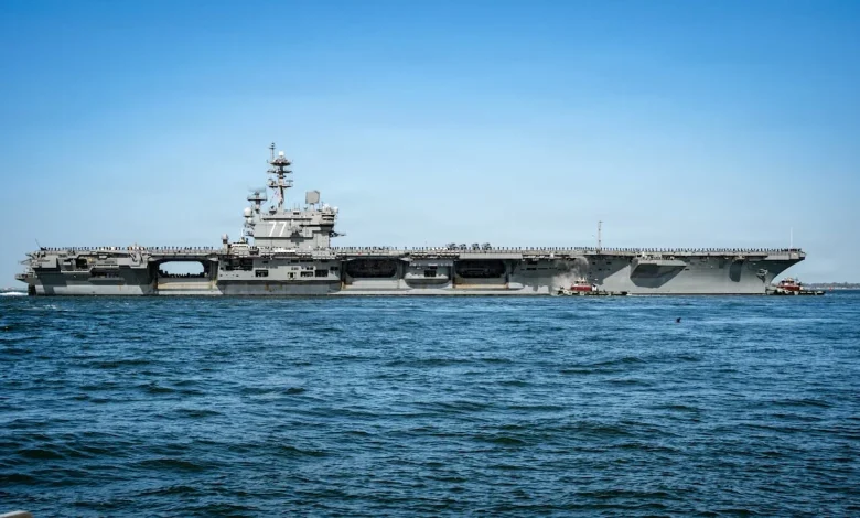 USS George H.W. Bush deploys amid Iran war