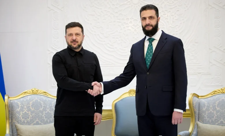 Ukraine and Syria to cooperate on security, Zelenskyy says