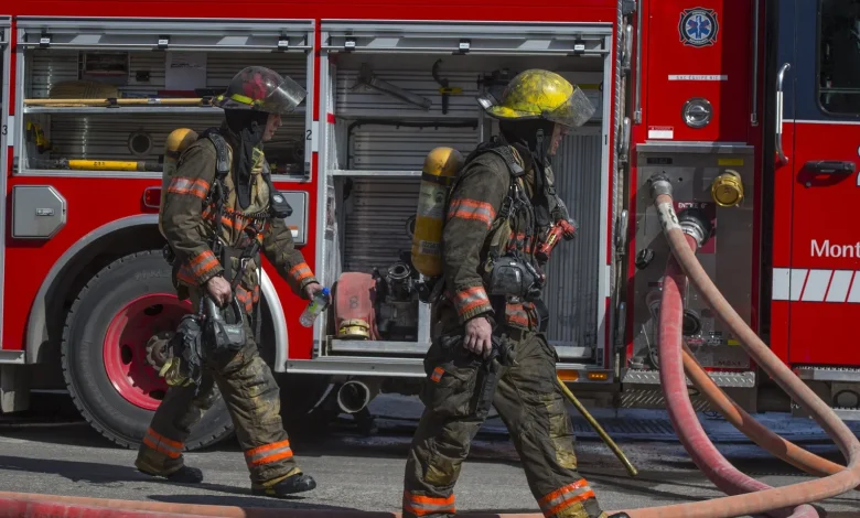 Un incendie recouvre Montréal d’une odeur de plastique brûlé