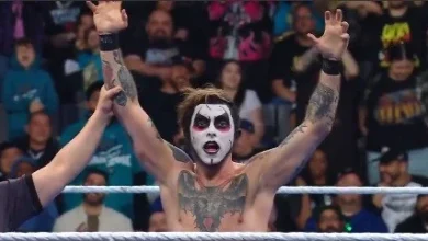 Undefeated Danhausen wins his first WWE match after a sudden pyro malfunction