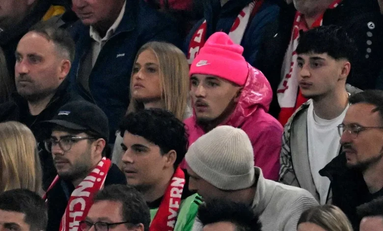 Unusual scenes unfolded in the main stand: injured Lennart Karl missed FC Bayern Munich’s goal against Real Madrid