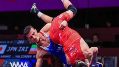 Valizadeh Claims Iran’s First Gold at Asian Wrestling Championships