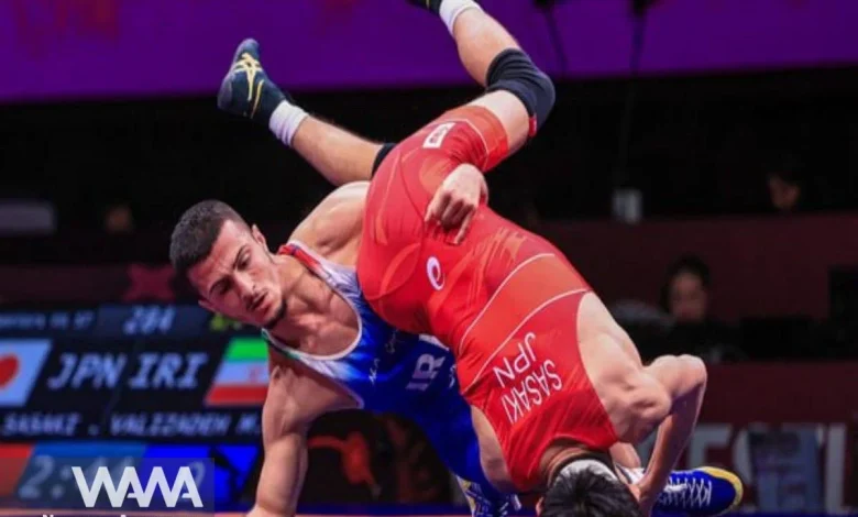 Valizadeh Claims Iran’s First Gold at Asian Wrestling Championships