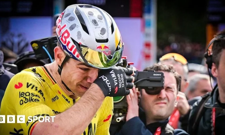 Van Aert beats Pogacar in thrilling Paris-Roubaix sprint