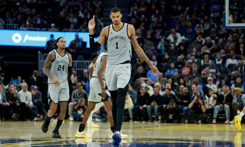 Victor Wembanyama Fattened Up At The Shrimp Buffet