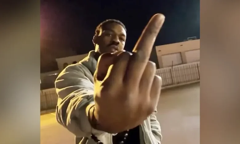 Video purportedly shows Jon Jones road-rage encounter