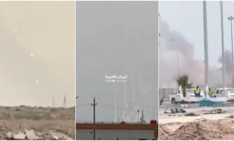 Videos show US missiles being launched from Kuwait into Iran