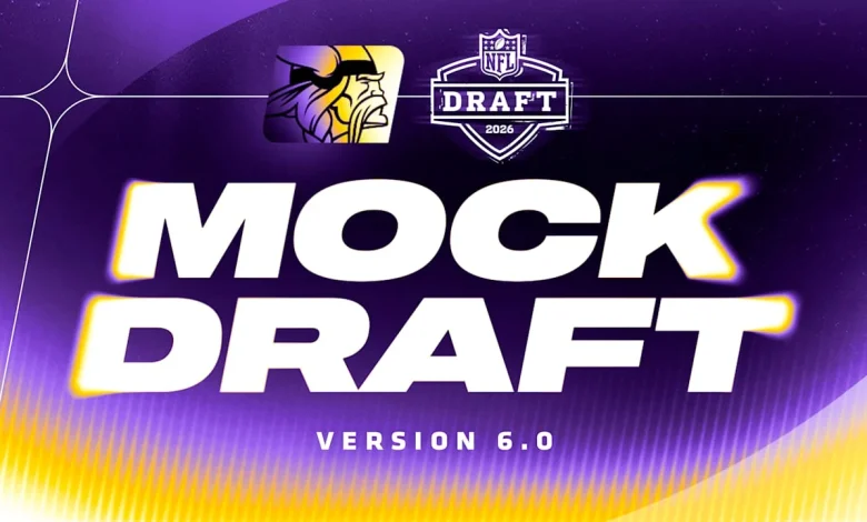 Vikings 2026 Mock Draft Tracker: Version 6.0