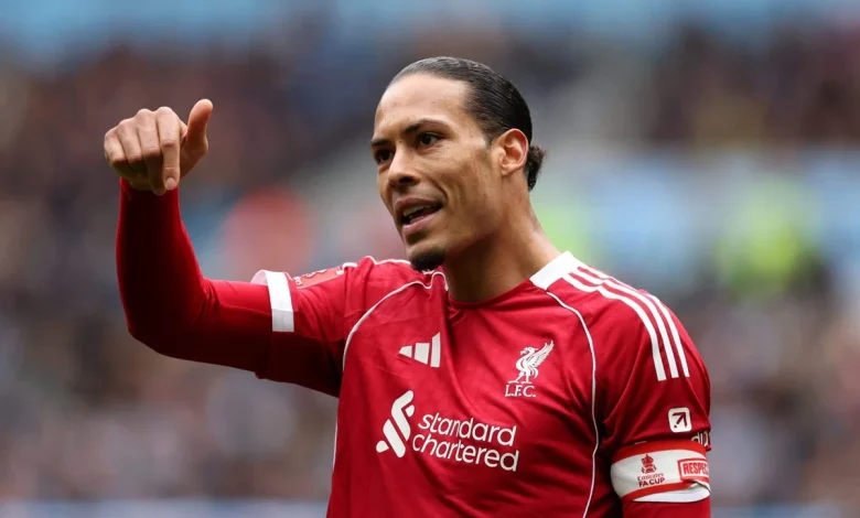 Virgil van Dijk: Liverpool players let down Arne Slot and fans in Manchester City loss