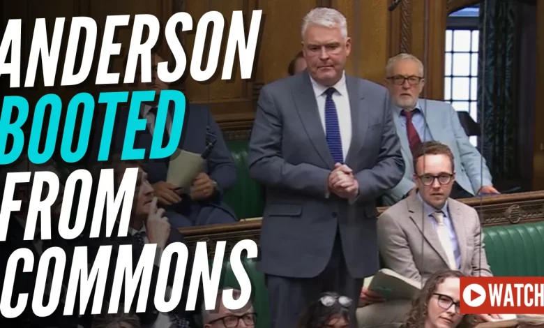 WATCH: Lee Anderson Kicked Out of Commons After Accusing Starmer of Lying