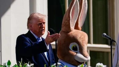 WATCH: Trump sends warning to Iran at White House Easter Egg Roll
