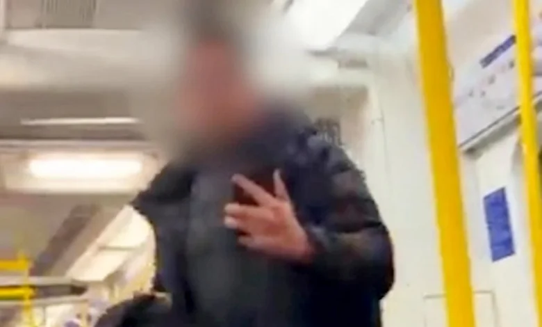 WATCH as banker left 'traumatised' after racial abuse on London Underground
