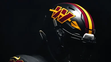 Washington Commanders new alternative uniforms include spear in helmet