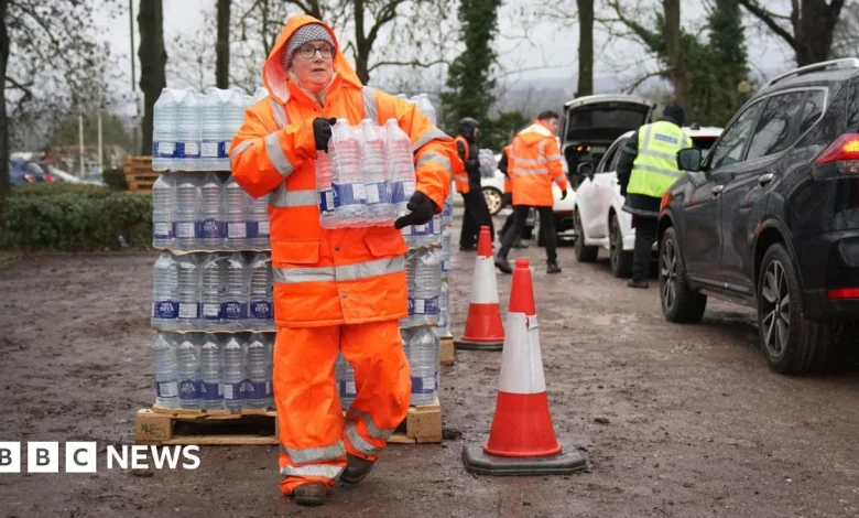 Water shortages after South East Water main burst